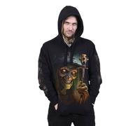 Spiral Direct Men's Witch´s Brew Back & Sleeve Print Pull Over Hoodie in Black | Size: Medium Spiral Direct Black M