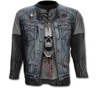 Spiral Direct NEW RELEASE THRASH METAL Long Sleeve T-shirt/Evil/Rock/Skull/Top
