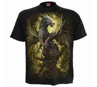 SPIRAL DIRECT OAK DRAGON L061 T-Shirt DragonBikerSkullWingsGothicOakForestTopTee