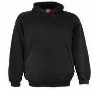Spiral Direct Plain Pull Over Hoodie in Black | Size: 7-8 Years Spiral Direct Black 7-8 Years