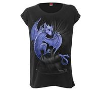 Spiral Direct POCKET DRAGON - Turnup Sleeve Loosefit Tee - M - Digital - Digital