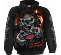 Spiral Direct RESPAWN Hooded,Skull/Reaper/Horror/Dark wear/Pullover/Hood/Top