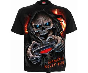 Spiral Direct RESPAWN T Shirts/Skull/Gothic/Biker/Horror/Darkwear/Metal/Top