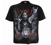 Spiral Direct ROCK LOUD - T-Shirt Black - L - Screen