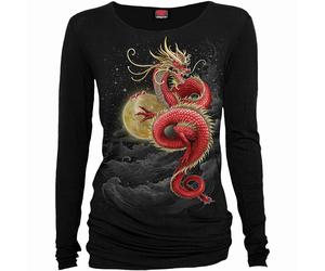 Spiral Direct SHENLONG - Baggy Top Black - L - Screen - Screen