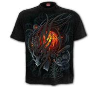 SPIRAL DIRECT STEAMPUNK SKULL T-Shirt,Top/Tee/ Biker/Grim Reaper/Skull/Goth