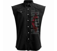 Spiral Direct THE BATMAN - PROFILE LOGO - Sleeveless Stone Washed Worker Black - XL