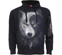 Spiral - WOLF CHI - Side Pocket Hoody Black
