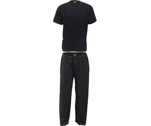 Spiral Direct URBAN FASHION - 4pc Mens Gothic Pyjama Set - XXL - SPI - SPI