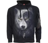 Spiral Direct WOLF CHI - Side Pocket Hoody Black - S