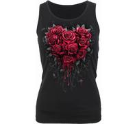 Spiral Direct Women's Bleeding Heart Sleeveless Top in Black | Size: XL Spiral Direct Black XL