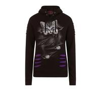 Spiral Direct Women's Bright Eyes Ripped Hoodie in Black | Size: Medium Spiral Direct Black M