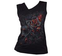 Spiral Direct Women's Burnt Rose Sleeveless Top in Black | Size: Small Spiral Direct Black S