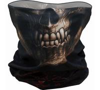 Spiral Direct Women's Goth Skull Snood in Black Spiral Direct Black One Size