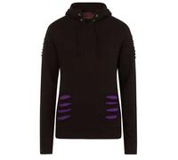 Spiral Direct Women's Gothic Rock Hoodie in Black | Size: XL Spiral Direct Black XL