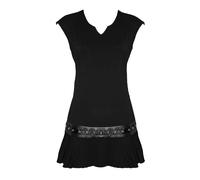 Spiral Direct Women's Gothic Rock Stud Waist Mini Dress in Black | Size: Medium Spiral Direct Black M