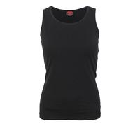 Spiral Direct Women's Plain Razor Back Vest Top in Black | Size: Medium Spiral Direct Black M