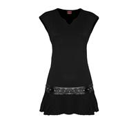 Spiral Direct Women's Plain Reactive Dyed Stud Waist Mini Dress in Black | Size: Small Spiral Direct Black S