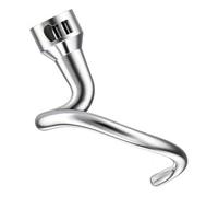 Spiral Dough Hook, Compatible with KitchenAid, K45DH B26B | 304 stainless steel for 4.5-5QT tilt-head mixers; bread, pizza, pasta dough