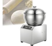 Spiral Dough Mixer - 5/8kg Capacity Commercial Electric Dough Maker with Dual Rotation & Timer for Pizza Bread Kneading