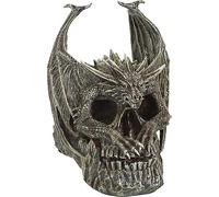 Spiral - Draco Skull - Desk Top Sculpture