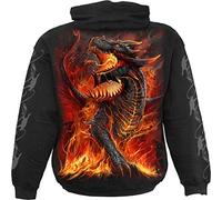 Spiral - DRACONIS (Unisex Black Hoodies) Ex Large