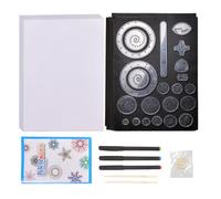 Spiral Drawing Kit, Fine Motor Training Toy, Spiral Art Ruler, For Boys, Preschool, Students, Class, School,