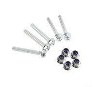 Spiral Drill Shear Bolts M6x50mm 5PCS Heavy Duty | for m6 thread 1.0mm pitch, 50mm length, duty , fits spiral drills, PTO shafts