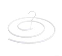 Spiral Drying Rack with Rotating Mechanism Designed for Consistent Air Drying Performance in Apartments Condos and Shared Living Units (Metal)