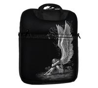SPIRAL DT195580 Enslaved Angel Tablet Bag for 10 Inch, Black