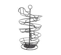 Spiral Egg Dispenser - Metal Holder to Display Fresh Eggs, Metal Organizer for Kitchen Fruit Pantry Spices Apartment