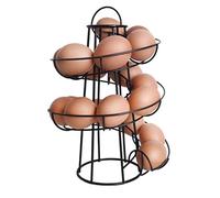 Spiral Egg Holder Kitchen Egg Kitchen Storage Stand Rack Holds Up to 18 Eggs..