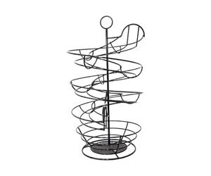 Spiral Egg Holder - Metal Fresh Egg Display Holder,Counter Storage Basket Metal Wire Rack for Kitchen Fruit Shelf Dorm Seasoning Apartment Cafe
