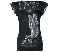 Spiral Enslaved Angel T-Shirt black S