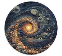 Spiral Eyes in The Starry Sky Puzzle 1000pcs (67.5x67.5cm) Erwachsene Puzzle,Home Decor