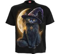 Spiral - Familiar Magic - Front Print T-Shirt Black - 3XL