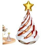 Spiral Fidget Cone - Christmas Tree Stress Relief Toy | Printed Fidget Cone, Spiral Fidget Toys for Stress Relaxing, Desk Passthrough Sculpture Toy