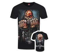 Spiral Five Finger Death Punch Game Over Men's Black T-Shirt