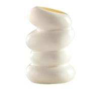 Spiral Flower Vase - Modern Vase for Pampas Flowers, Table Decoration for Weddings, Decorative Gift for the Living Room | Home Decor Vases for Party Dining Room Ornament Display