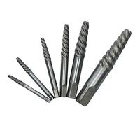 Spiral Flute Screw Extractor Set Remover Removal Easy Out 3mm - 25mm 6pc