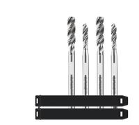 Spiral Flute Tap Lengthen UNC UNF 1/4 5/16 3/16 3/8 X100MM Screw Thread Taps(1PCS-UNF10-32X100LD-5.5)