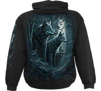 Spiral - FOREST GUARDIANS (Unisex Black Hoodies) Large