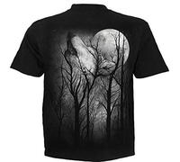 Spiral Forest Wolf T-shirt black M