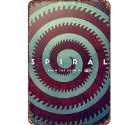 Spiral: From the Book of Saw Vintage Metal Tin Sign Movie Poster Wall Art Decor 8x12 Inch for Home Cafes Office Store Pubs Club Sign Gift