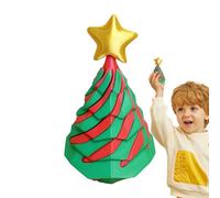 Spiral Gadget, Printed Impossible Cone, Relaxing Sensory Toy, Novelty Desktop Ornament Accent, Effective Reducer Colorful Holiday Table Decor, Small Geometric Figure, Stress Relief Focus Aids