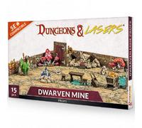 Spiral Galaxy Dungeons And Lasers: Dwarven Mine Props - Brand New And Sealed