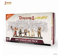 Spiral Galaxy Dungeons And Lasers: Npc Miniature Pack - Brand New And Sealed