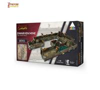 Spiral Galaxy Dungeons And Lasers: Prismacast Prepainted Dwarven Mine - Brand New And Sealed