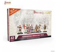 Spiral Galaxy Dungeons And Lasers: Townsfolk Miniature Pack - Brand New And Sealed