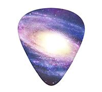 Spiral Galaxy Guitar Paddle Set Of 12, Suitable For Guitar, Yukri, 3 Thicknesses